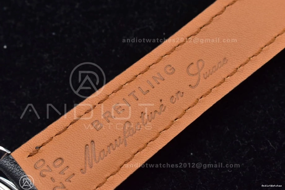 916 SS 1 BLS Edition 1:1 Black Navitimer A on 43mm Best Bracelet Popular Dial Leather 0118